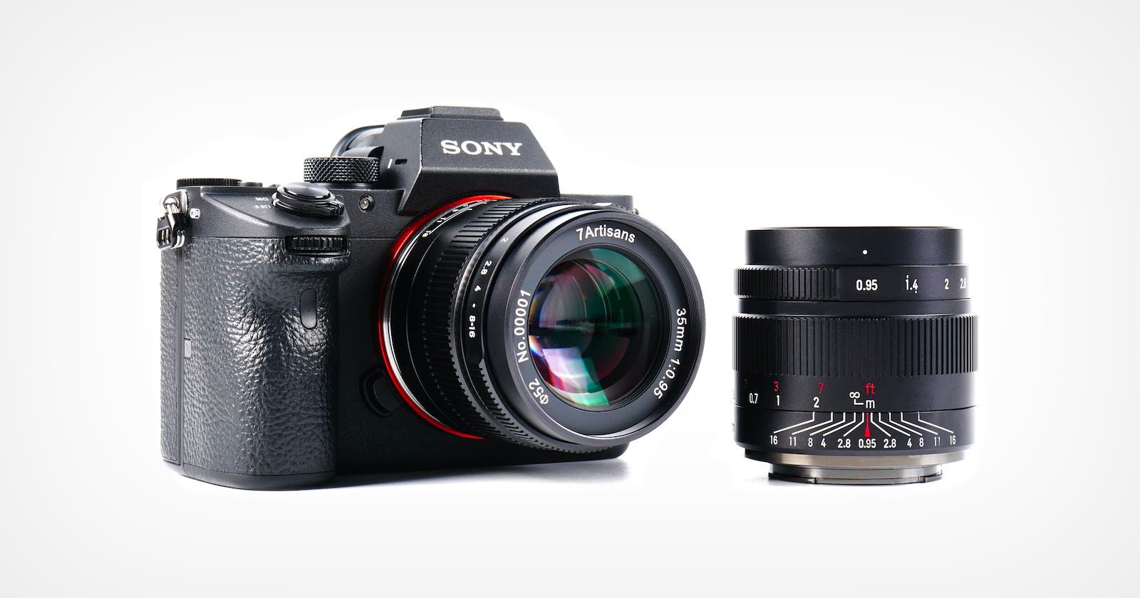 7artisans 50mm F0.95 APS-C Objectif d/'appareil Photo sans Miroir Portrait à Grande Ouverture pour Fuji X-A1 X-A10 X-Pro2 X-E1 X-E2