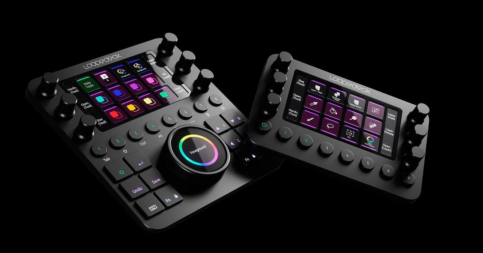 Loupedeck Creative Tool - Professional Custom Editing Console for Photo,  Video, Music and Design