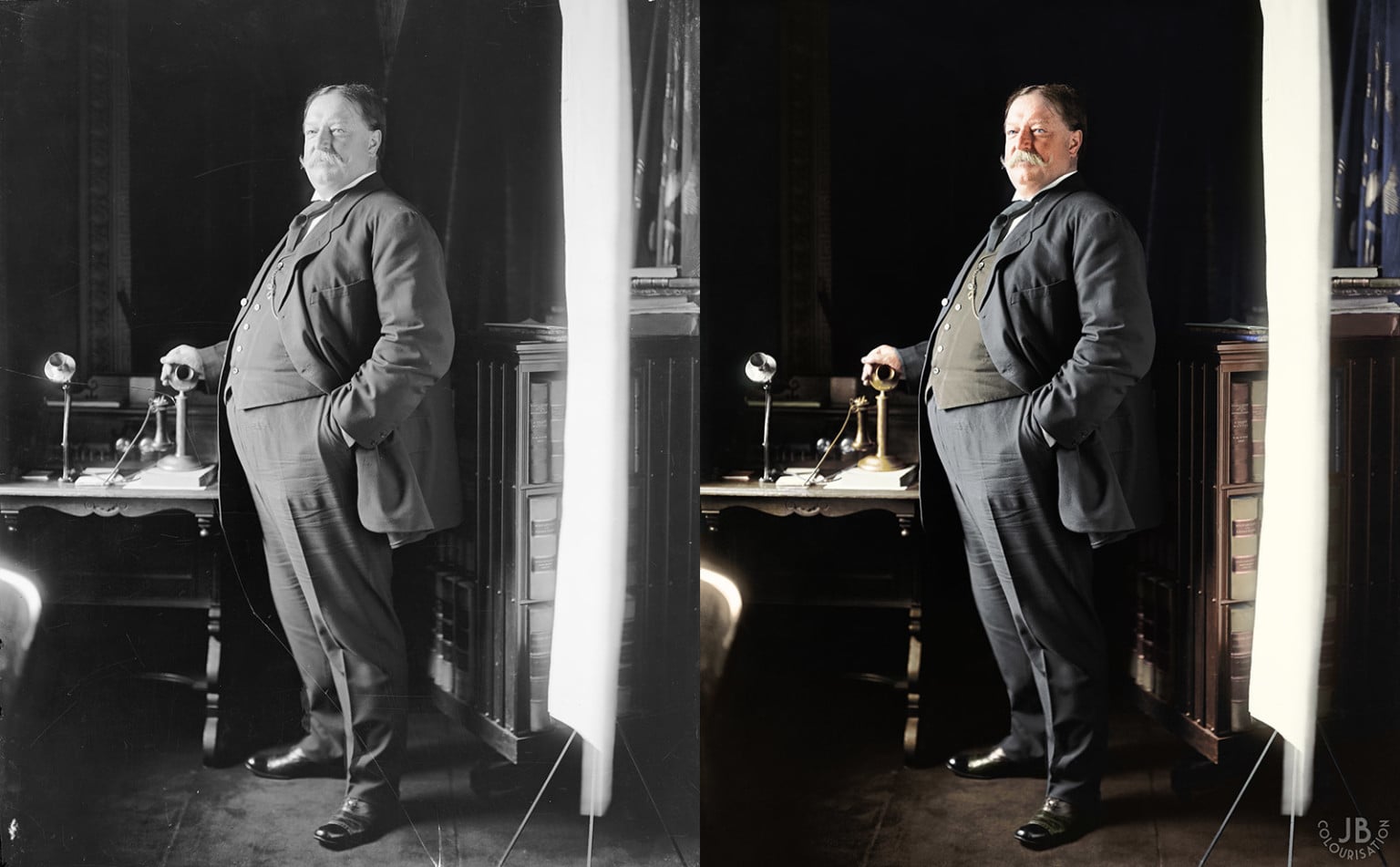 I Restored and Colorized a Portrait of Every President Who Lived Before ...