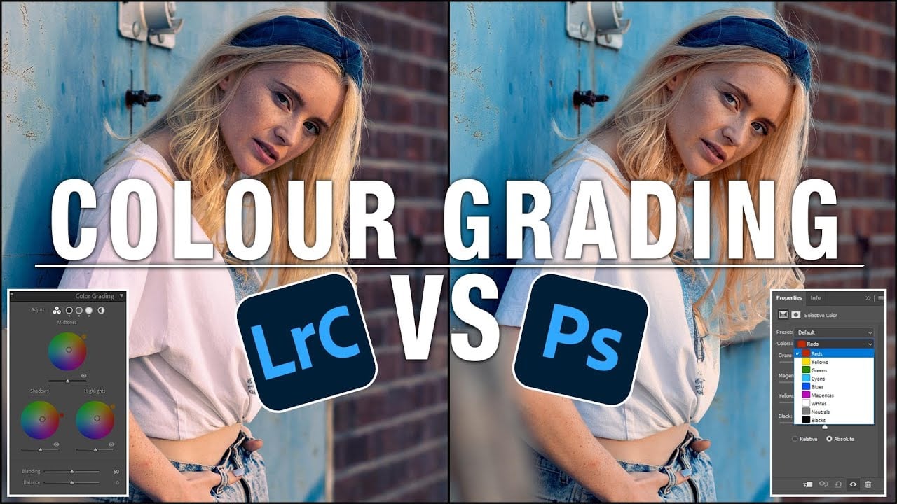 The Differences Between Color Grading in Lightroom Versus Photoshop