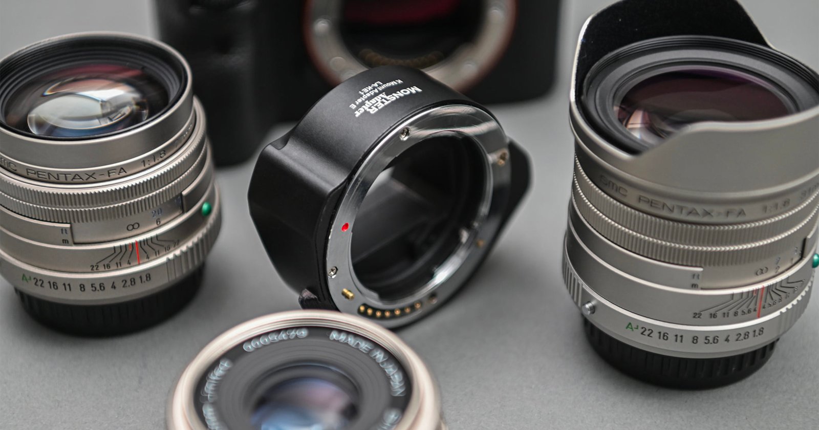 Upcoming Adapter Brings Pentax K Glass to Sony E-Mount, AF Included