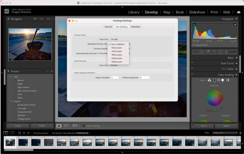 check multiple images for import in lightroom on mac