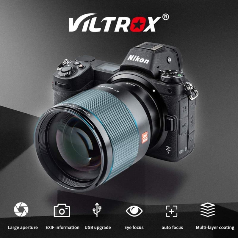 fertilizer Sada lonely Viltrox Has Unveiled the 85mm f/1.8 STM Lens for Nikon Z | PetaPixel