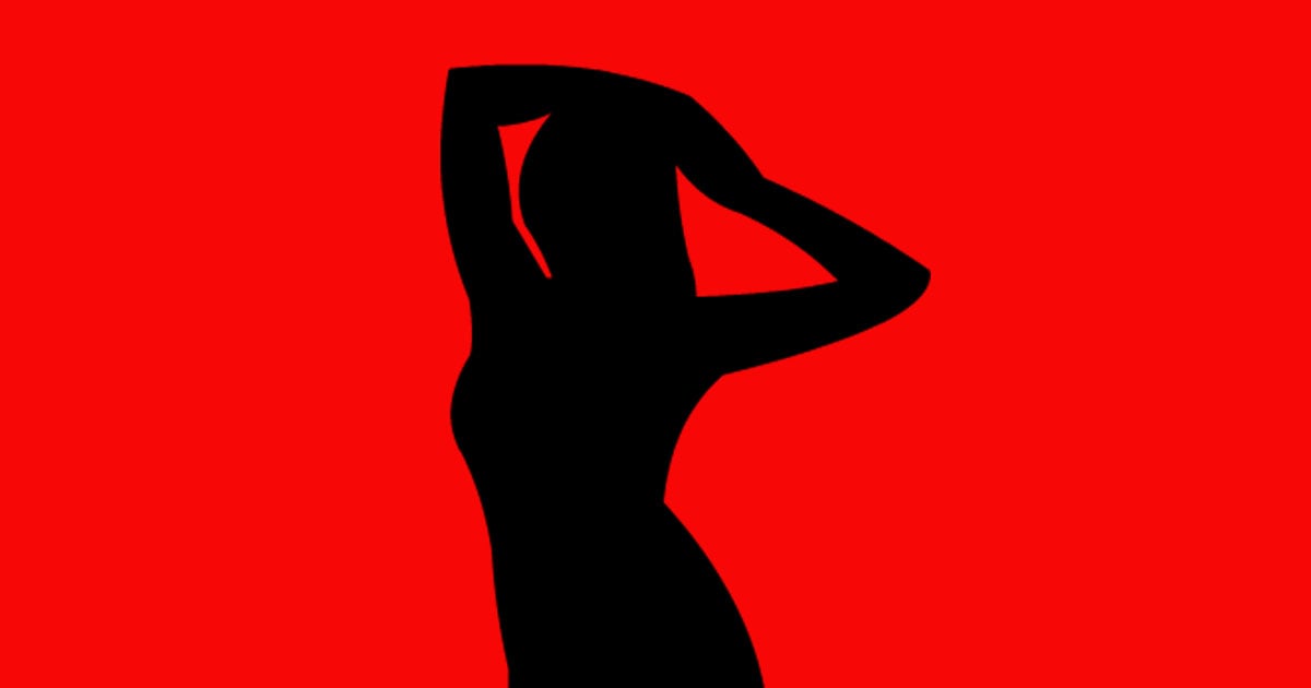 Nude silhouette challenge on tiktok