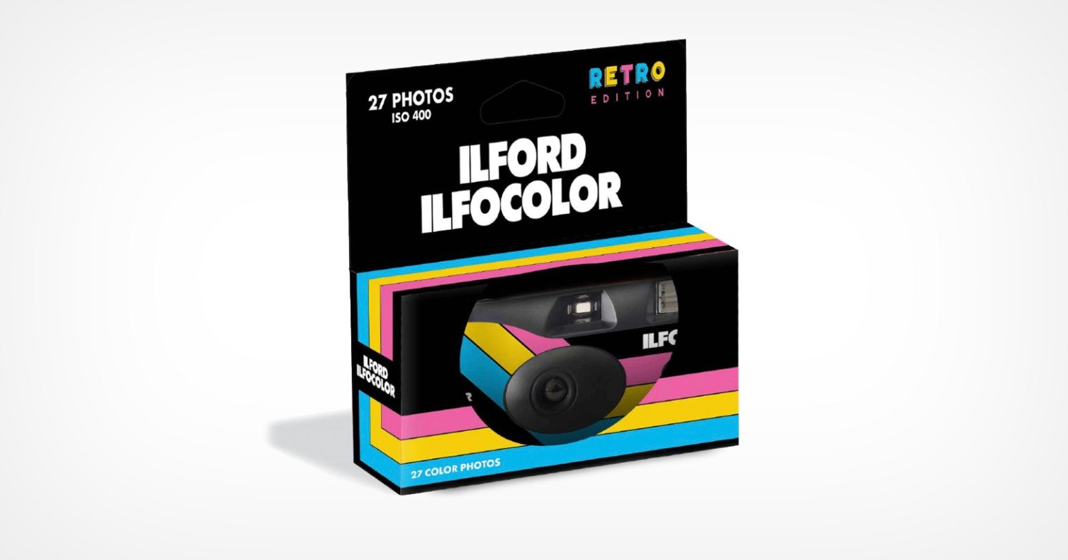 Ilford Launches the Ilfocolor Rapid Retro Edition Disposable Camera