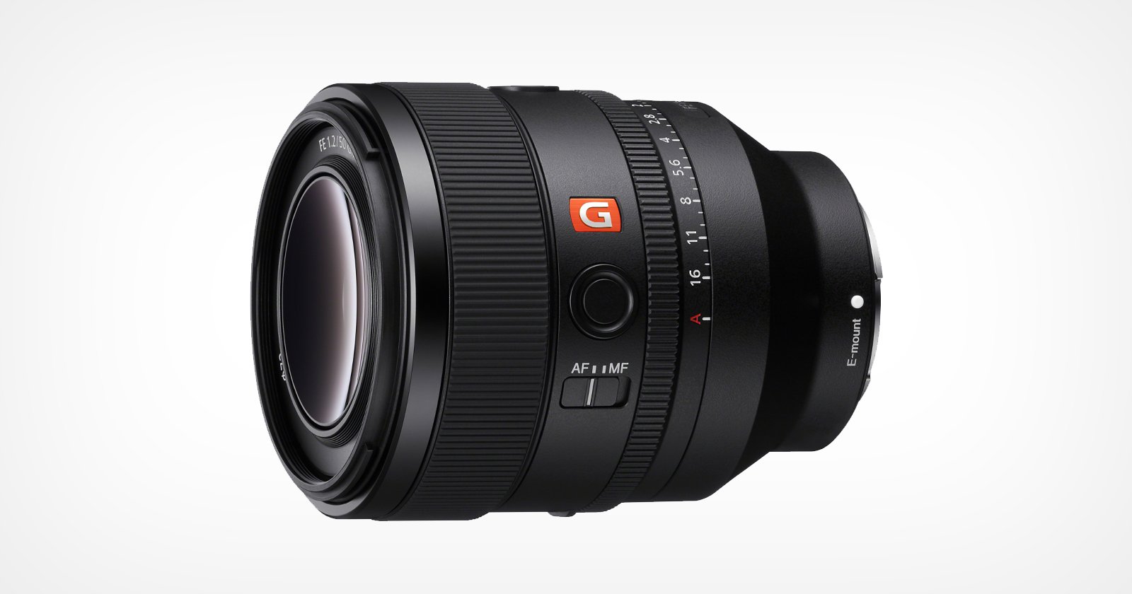 Sony unveils 50mm f / 1.2 G-Master Prime lens