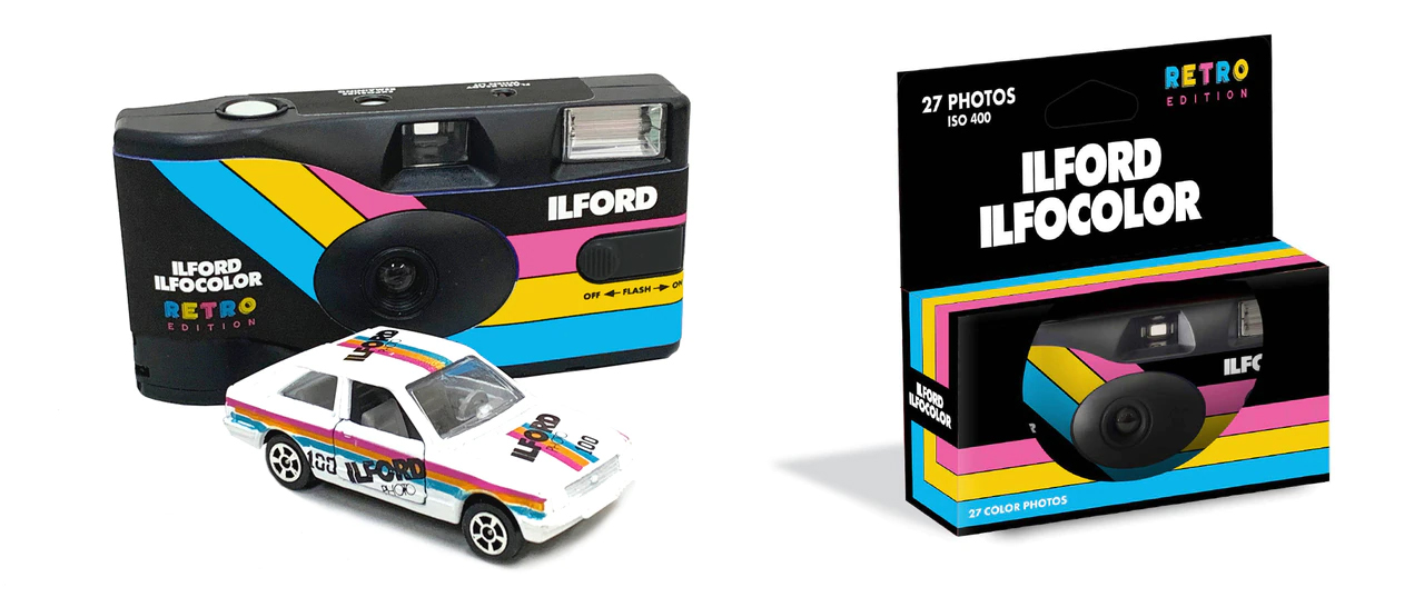 Ilford Launches the Ilfocolor Rapid Retro Edition Disposable Camera