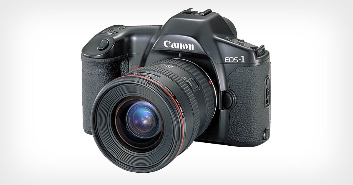 Skalk Tegenstander Onvervangbaar A Look Back at the Canon EOS-1, the First Pro EOS Camera | PetaPixel