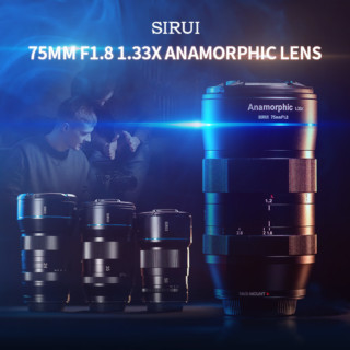 Sirui Launches 'Groundbreaking' 75mm f/1.8 1.33x Anamorphic Lens ...