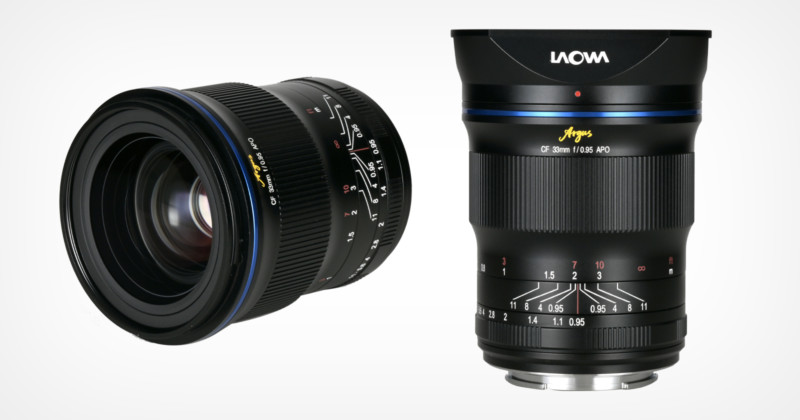 Venus Optics Launches Laowa Argus 33mm f/0.95 for APS-C Cameras