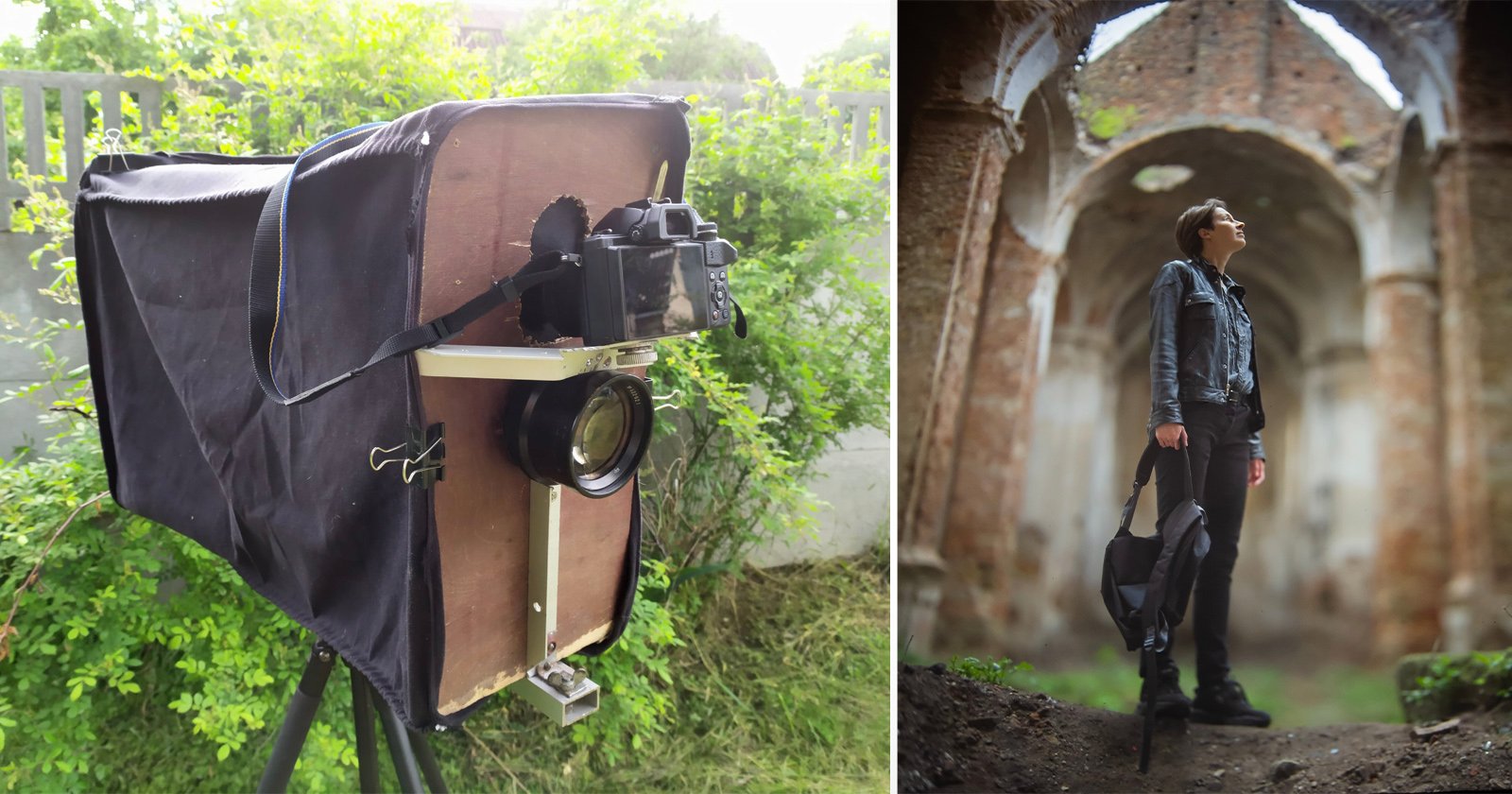 Photographer Recreates Large Format Film Look with a Digital Camera
