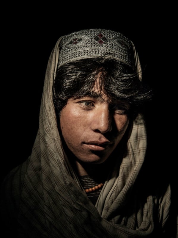 Dawar Khan, age 17 and an IDP from from Sangin District, Helmand Province, 2016. His home was hit by a mortar that killed two of his brothers, Afghanistan, 2016.