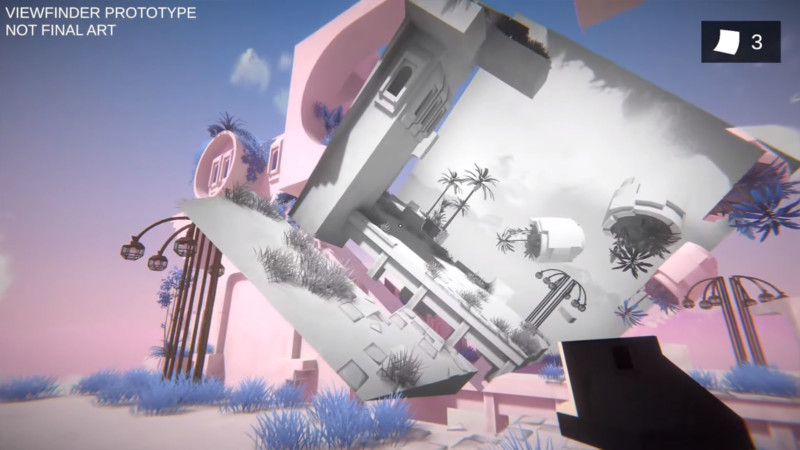 New Puzzle Game Viewfinder Shown at The Game Awards. #Viewfinder