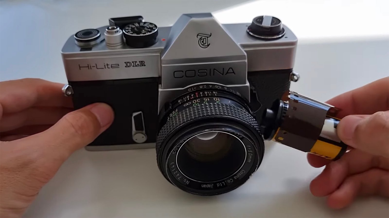 3D Printed Cartridge Turns Any 35mm Film Camera into a Digital Camera