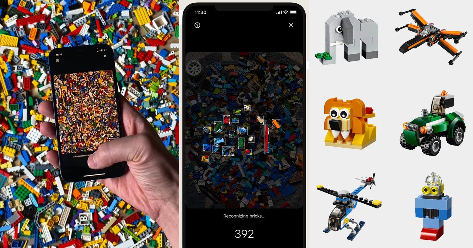 Brickit s AI Camera Scans Your LEGO to Suggest Things You Can