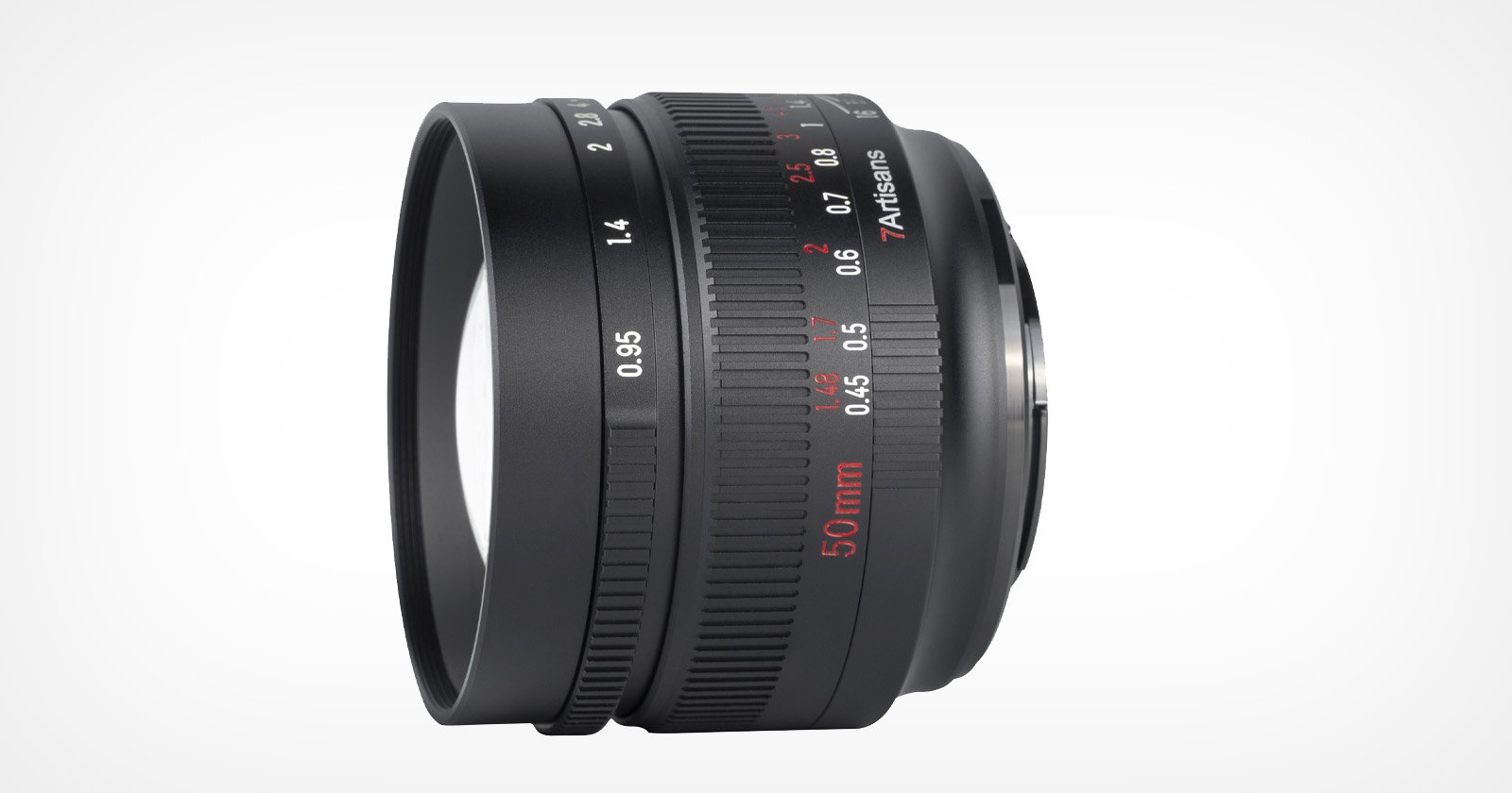 7Artisans Launches a 50mm f/0.95 Lens for Multiple APS-C Mounts