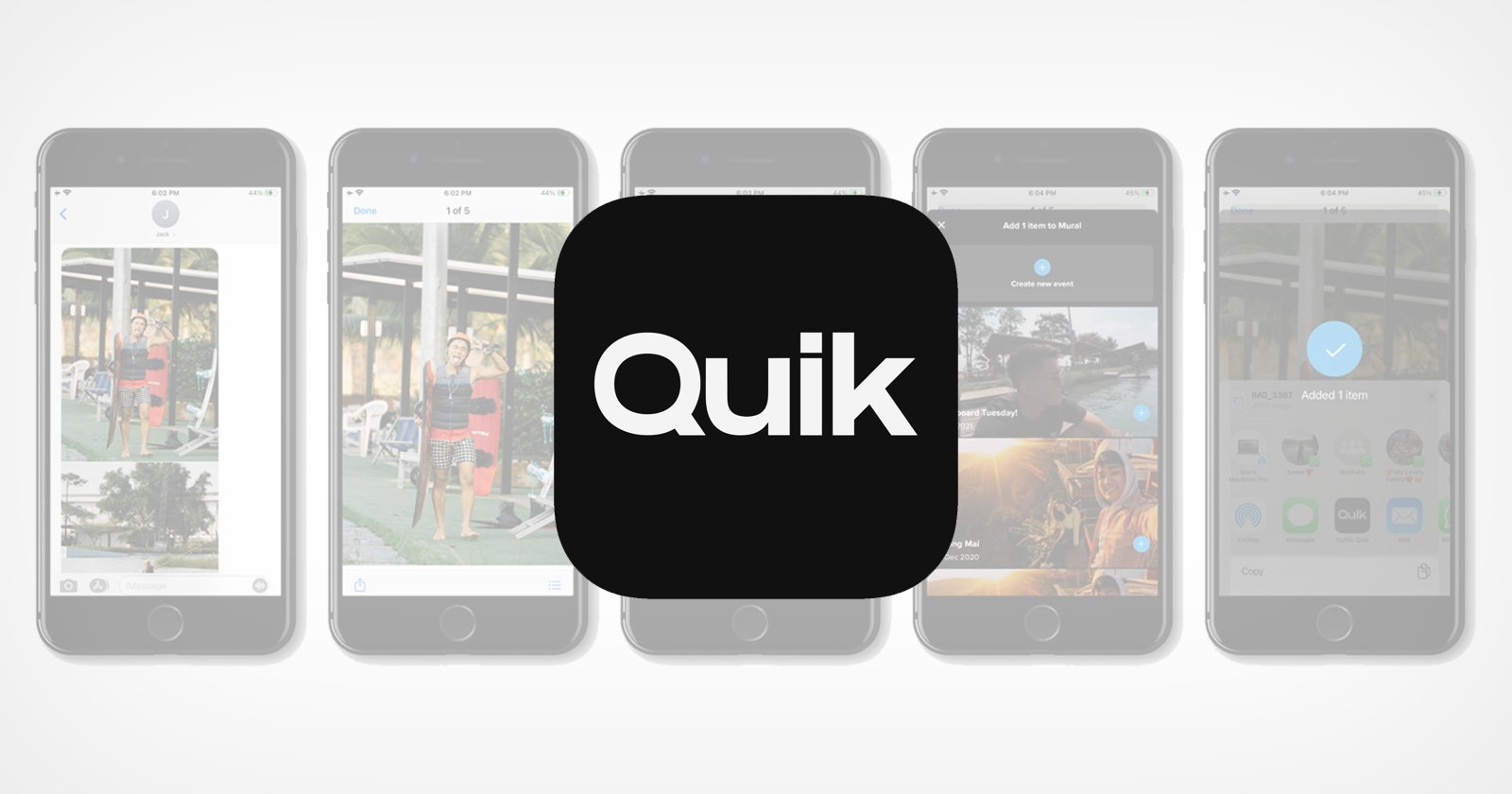 just sound with quik gopro desktop app