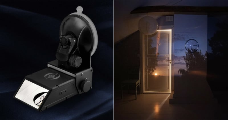 Este kit de lentes convierte su habitación en un cuarto oscuro en el lado derecho de la cámara.