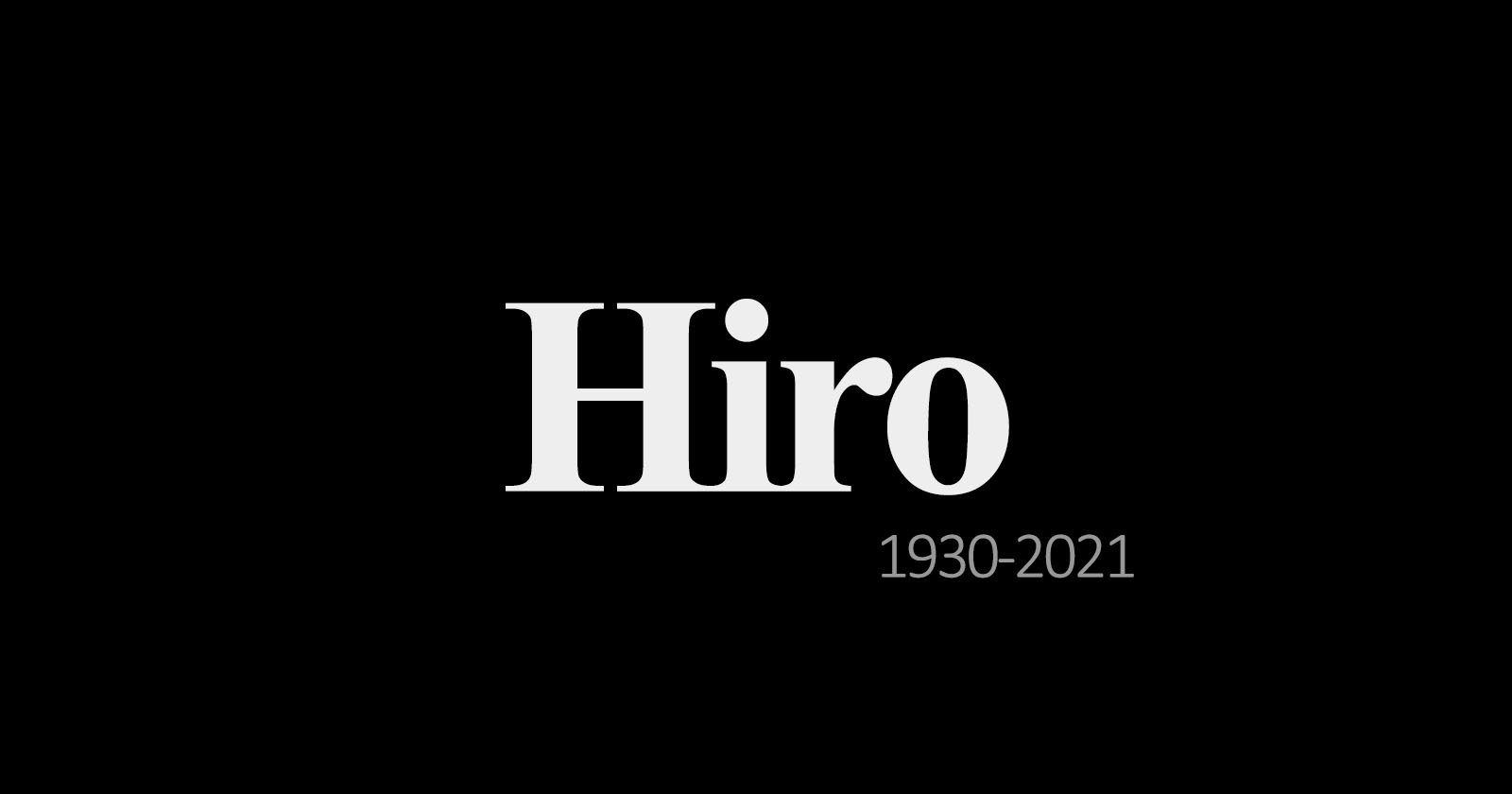 Renowned Fashion Photographer Hiro Passes Away At 90 Petapixel