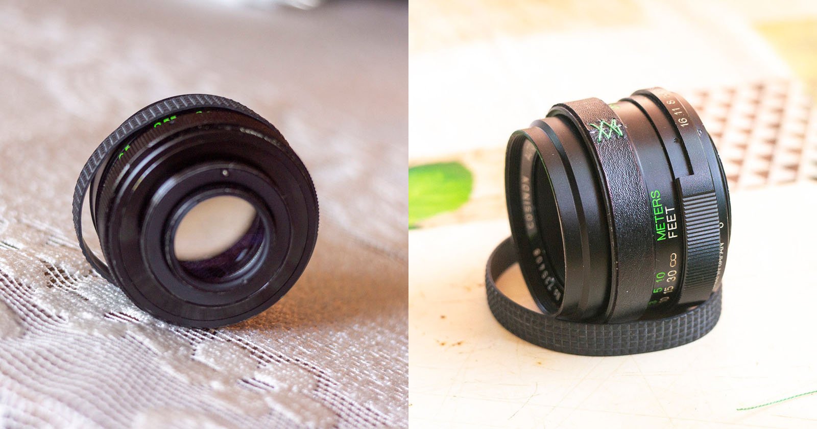 How to repair loose rubber rings on lenses (without replacing it) 