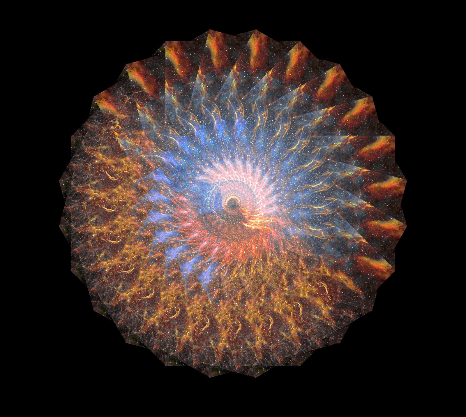 Astrophotographer Turns His Space Photos Into Kaleidoscopic Artworks ...