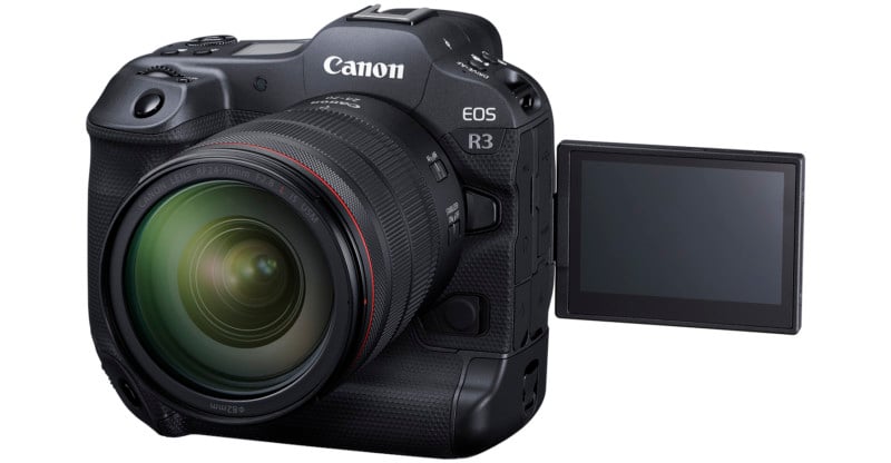 Escuche Canon EOS R3 Shutter Fire a 30 fps