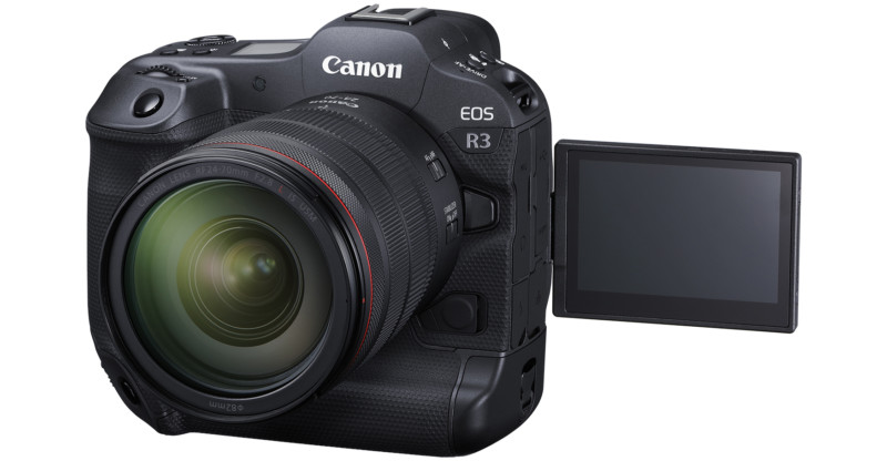 Escuche Canon EOS R3 Shutter Fire a 30 fps