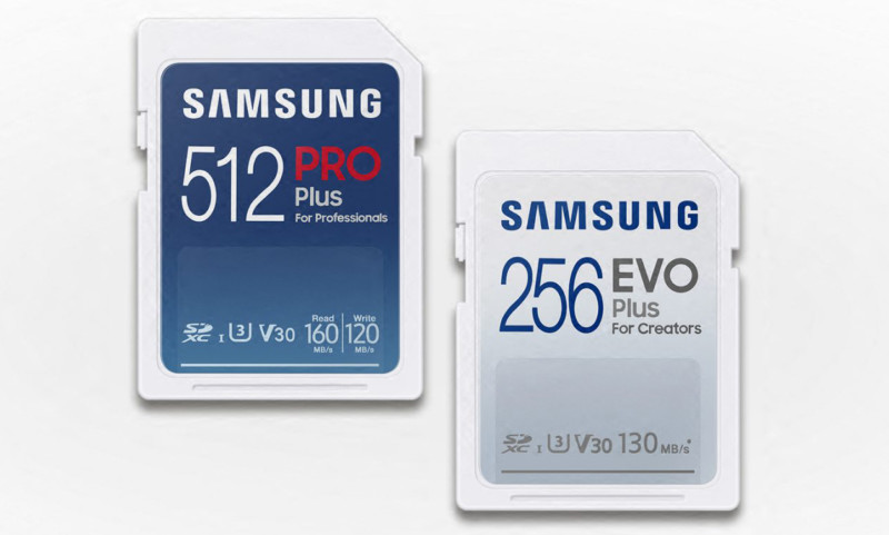 Samsung Launches Creator-Branded SD and microSD Memory Cards