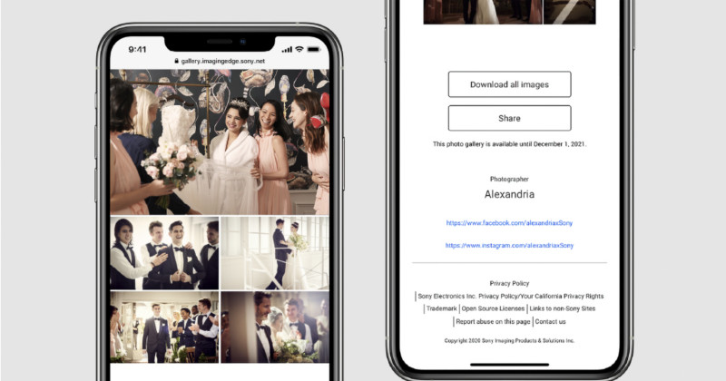Sony's Visual Story Photo Storage and Delivery App Now Supports Video ...