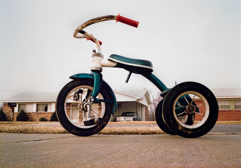 William Eggleston (b. 1939) Memphis (Tricycle), ca. 1970 Dye transfer print L2020.102.81