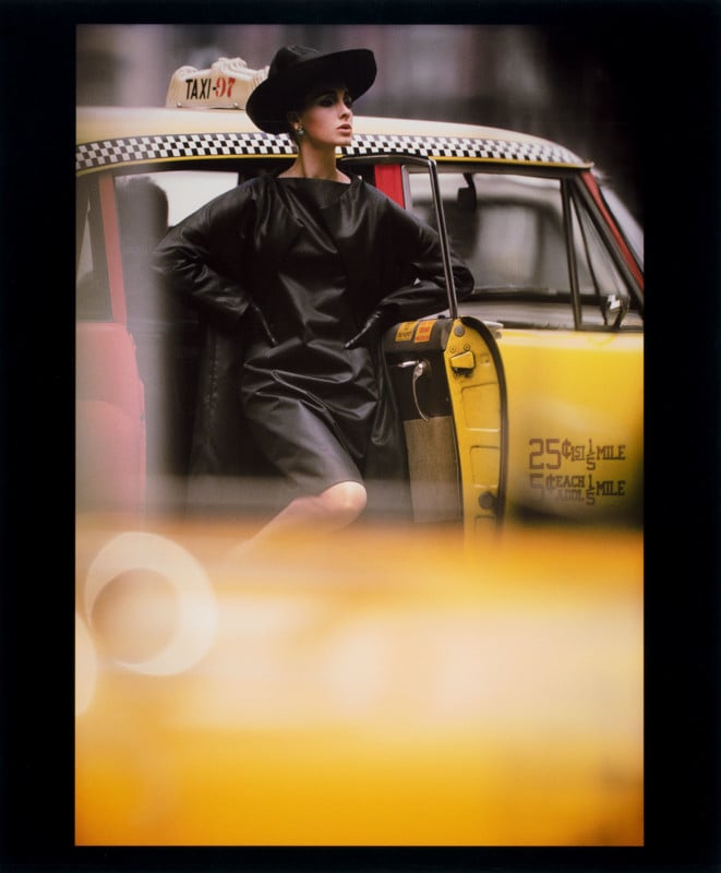 William Klein (b. 1928) Antonia + Yellow Taxi, New York, 1962 Chromogenic Print L2020.102.140