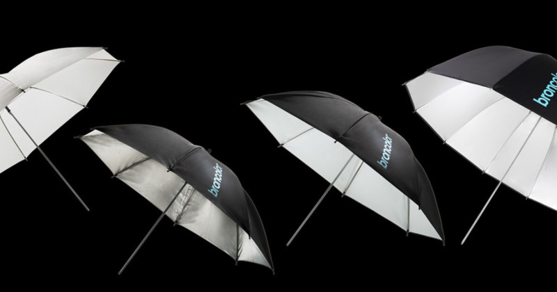 Black umbrella vs white on sale umbrella