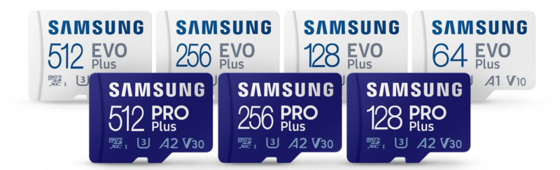 Samsung Launches Creator-Branded SD and microSD Memory Cards