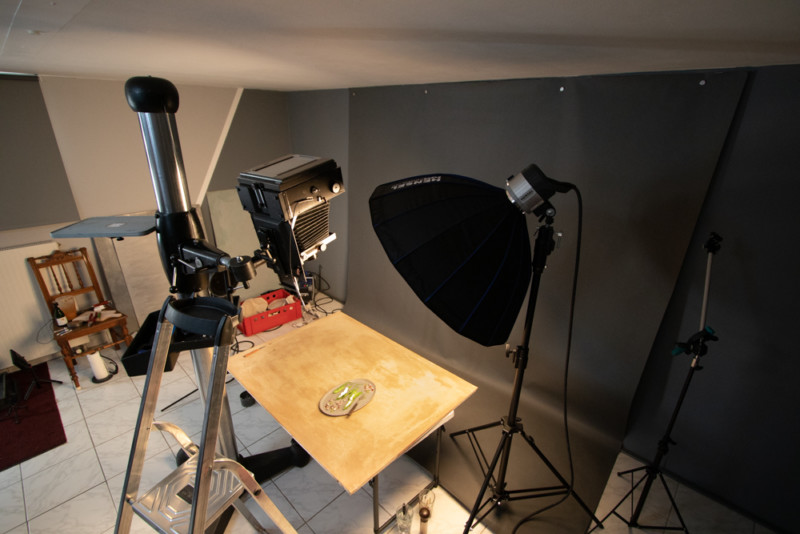 Combining a 170-Year Old Wet Plate Process with Food Photography