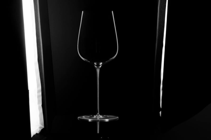 How to Shoot Clean Glassware with Speedlights on a Black Background