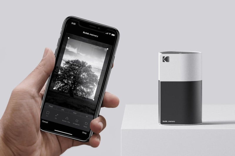 This 'Kodak Memory' Concept Printer Pays Homage to the 35mm Film Roll