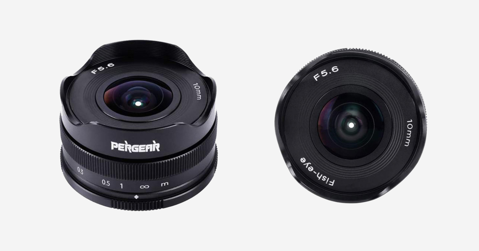 Pergear Reveals a 10mm f/5.6 Pancake Fisheye Lens for Multiple Mounts ...