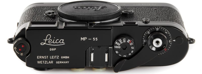 1957 Leica MP black paint top