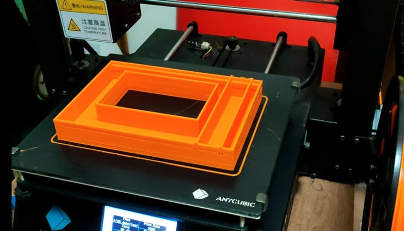 Printing on my AnyCubic Mega S 3D printer