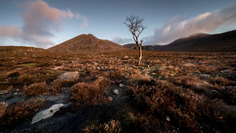 the mourne mountains, changing seasons