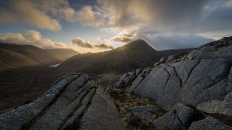 the mourne mountains, changing seasons