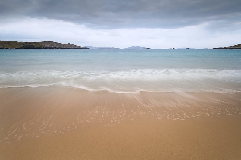 Huisinis beach in Scotland