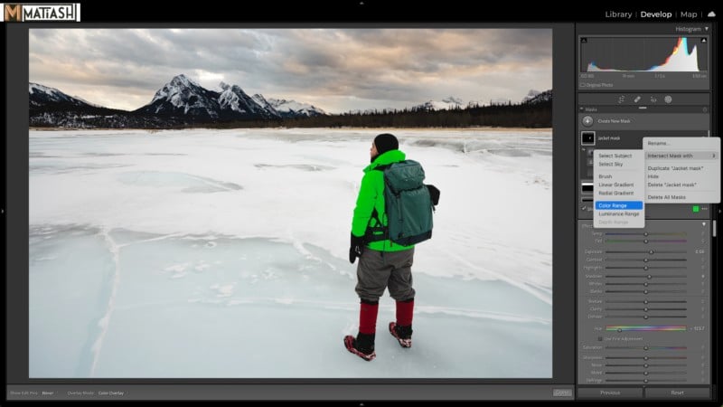Understanding the ‘Intersect’ Function of Lightroom’s New Masking Tools