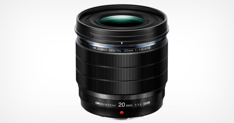 OM Digital Launches the M.Zuiko 20mm f/1.4 Pro Lens