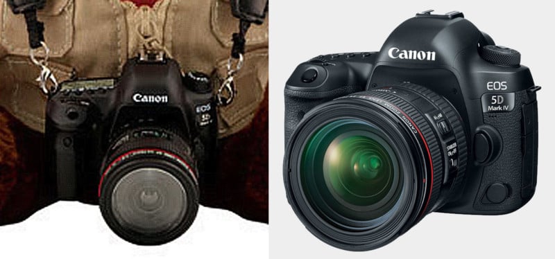 Canon's teddy bear and a Canon DSLR kit