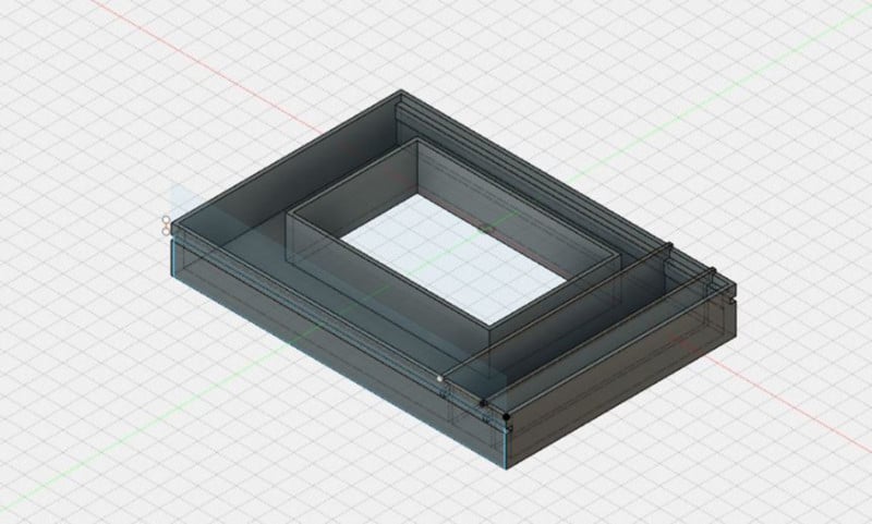 How I 3D Printed a Ground Glass Back for My LomoGraflok 4×5 Instant Back