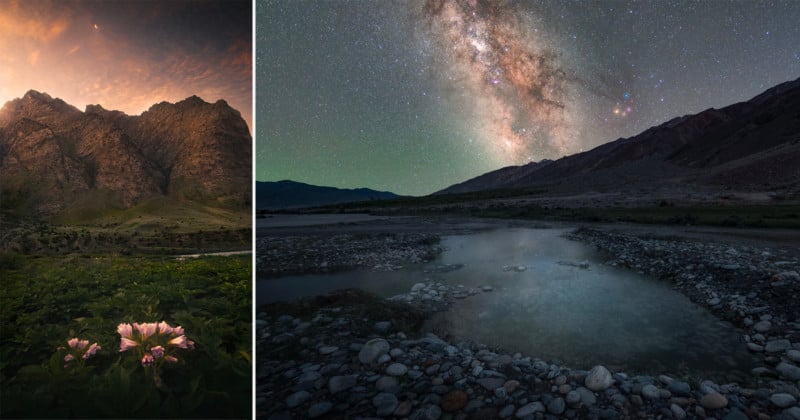 Zanskar region in the western Himalayas