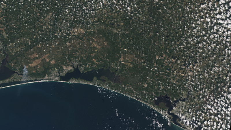 First Images from Landsat 9: Florida Panhandle