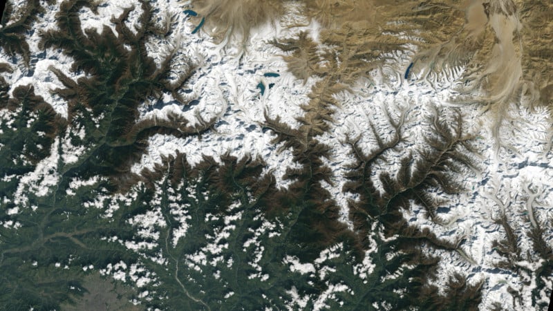 First Images from Landsat 9: Himalayas