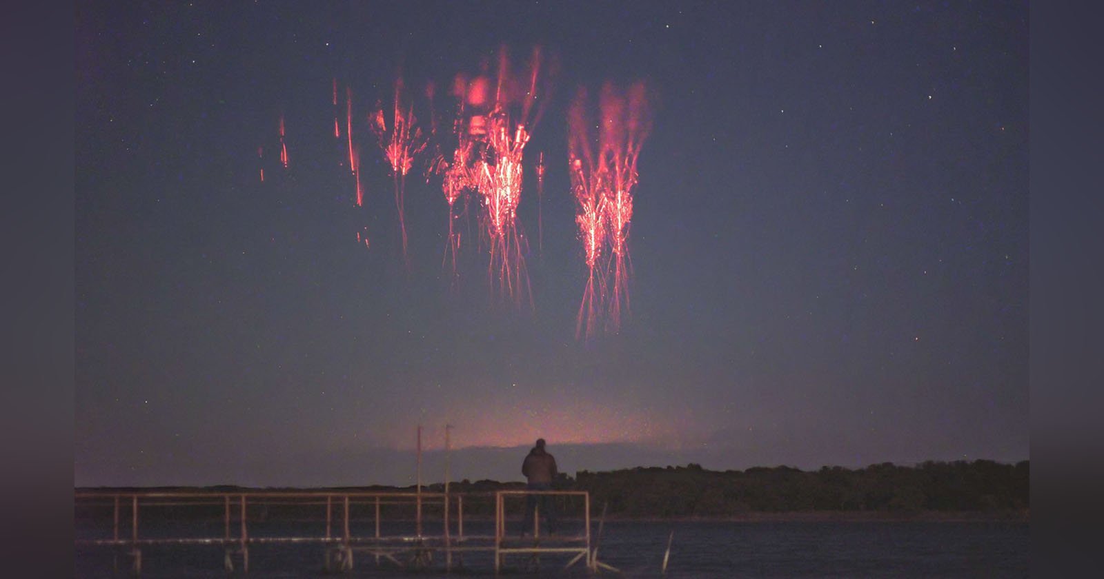 Photographer Captures Rare Red Sprites in the Night Sky | PetaPixel